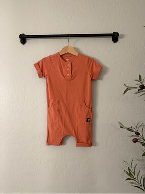 RAGS Short Sleeve Kids Snap Romper